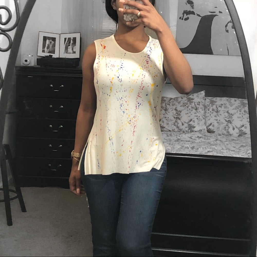 Paint Splattered Tee